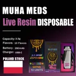 POLAND muha meds disposable 3.5 g 

