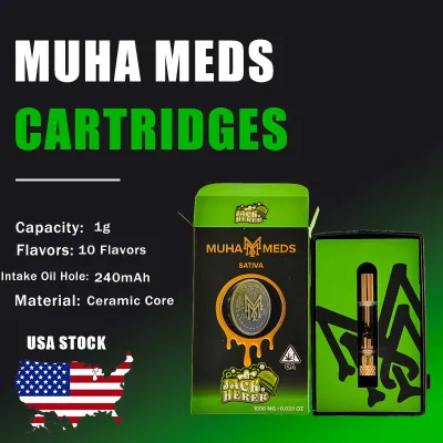 USA Stock Muha Carts Bulk Vape Cartridges 01
