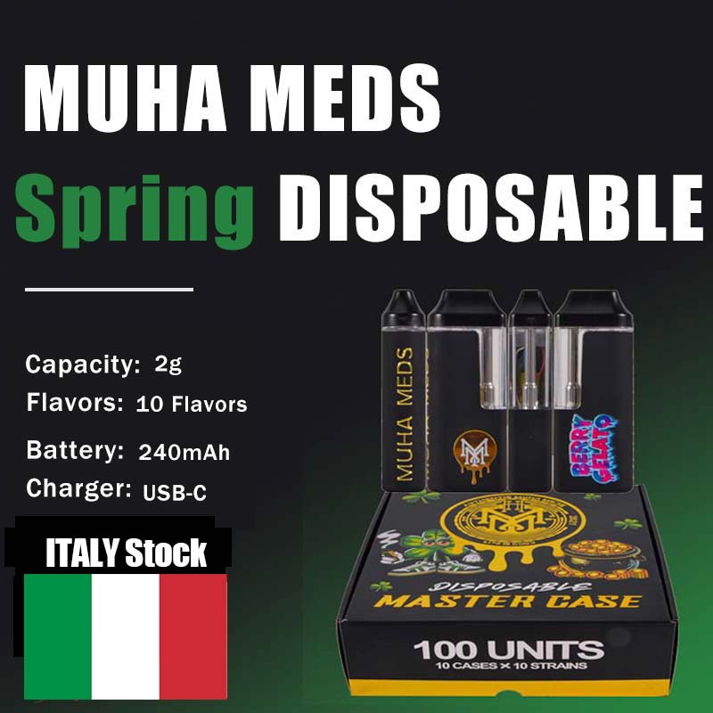 Italy Stock Empty 2g Spring Muhameds Disposable 
