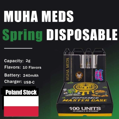 POLAND stock SPRING EDITION Muha Meds 2g Disposable 01