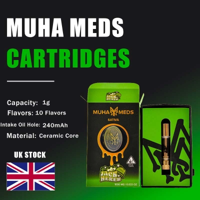 UK Stock Muha Carts Vape Cartridges 01