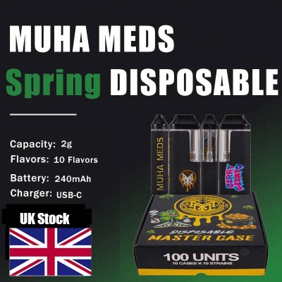 UK Stock SPRING EDITION Muha Meds 2g Disposable 01