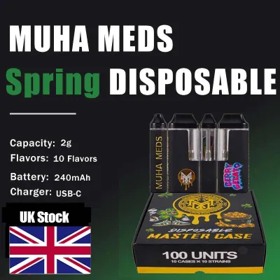 UK Stock SPRING EDITION Muha Meds wholesale 2g Disposable 01
