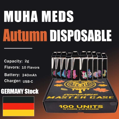 Germany Stock Muha Meds Fall Edition 2g Autumn Disposable 01