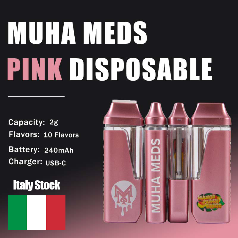 Italy pink muhas disposable in bulk
