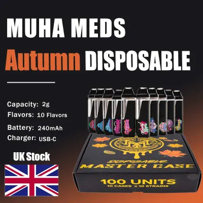 UK Stock Muha Meds wholesale Fall Edition 2g Autumn Disposable 01