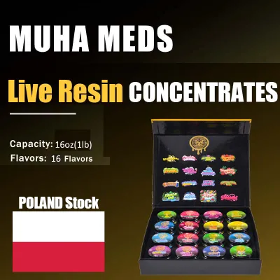Poland Stock Muha Meds live Resin Empty Concentrates 01