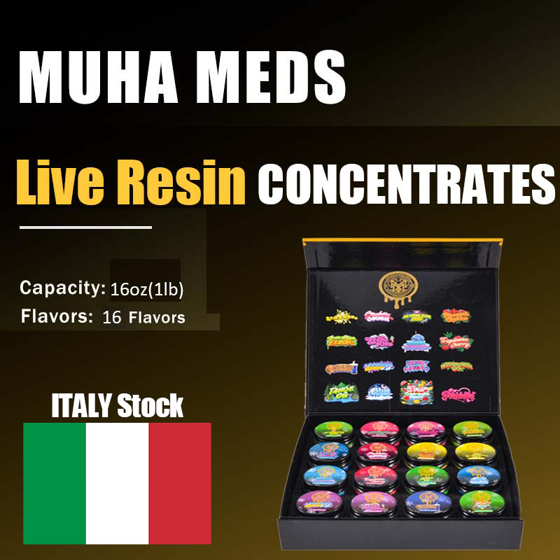 Italy Muha Meds Live Resin Concentrate In Bulk
