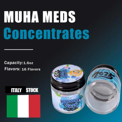 Muha Meds Italy stock 16oz Concentrates Jars 01