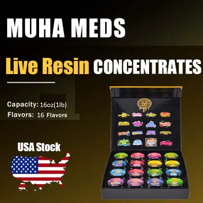 USA Stock Muha Meds live Resin Empty Concentrates 01