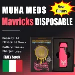 Italy Muha Med Mavericks Vape 1ml Fresh Flavors
