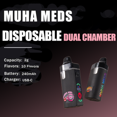 Muha Meds Dual Chamber Disposable 2g 01