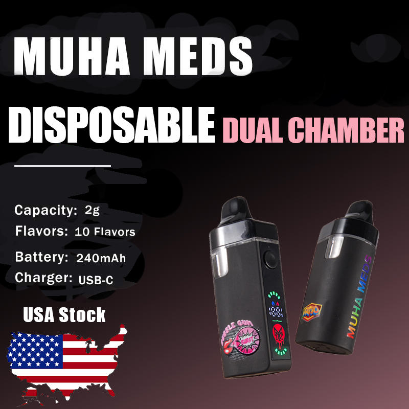 USA Muha Meds dual chamber disposable

