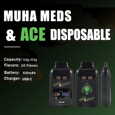 Empty Muha Meds x Ace Ultra Dual Chamber 01