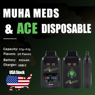 Empty USA Stock Ace x MM 0.5g+0.5g 01