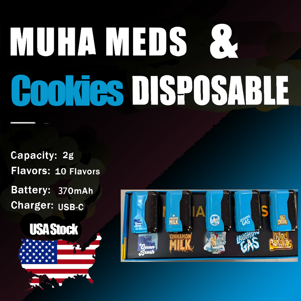 USA Stock Muha Meds x Cookies Disposable
