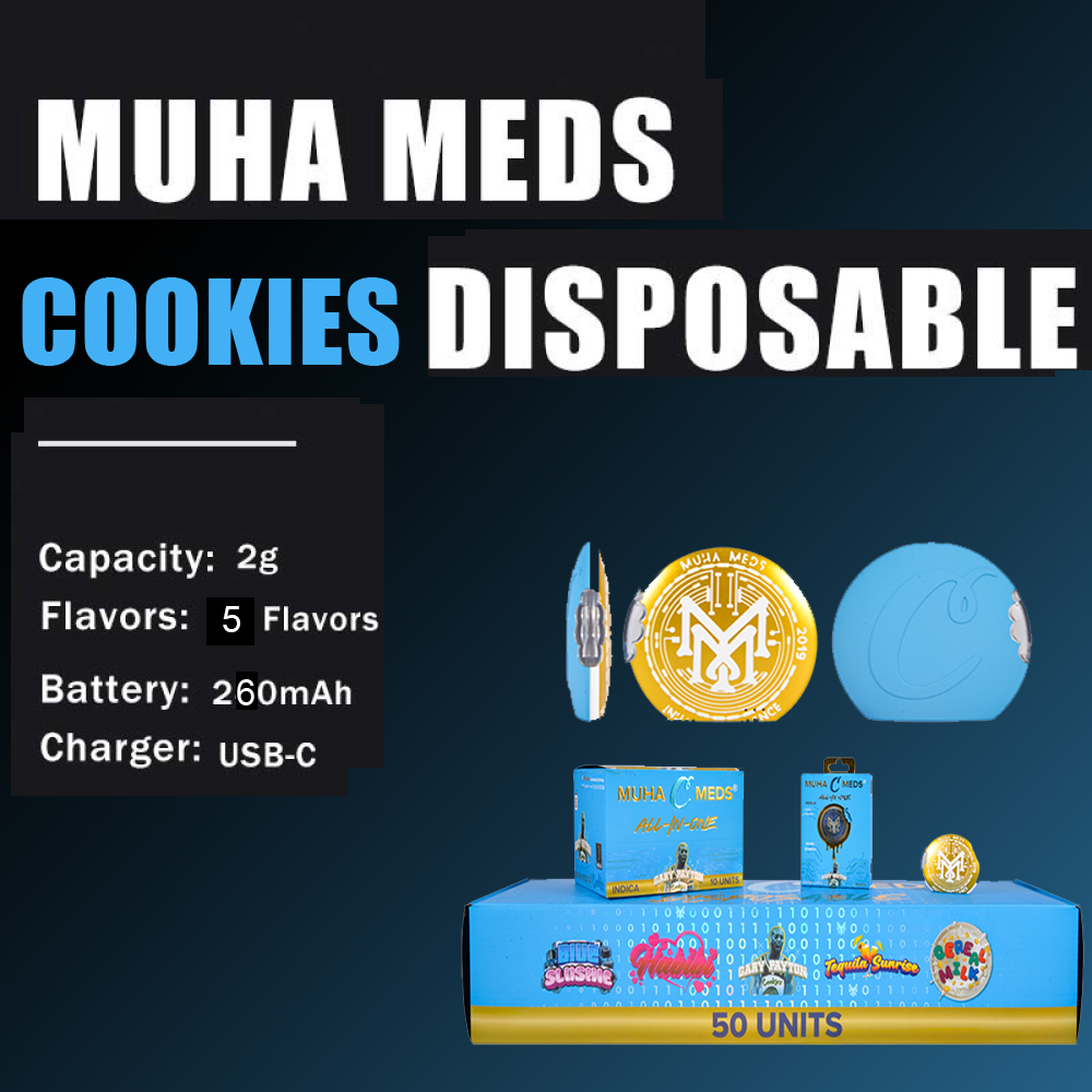 Muha Meds Cookies 2g empty Disposable
