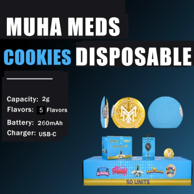 Empty Muha Meds Cookies 2g empty disposable 01