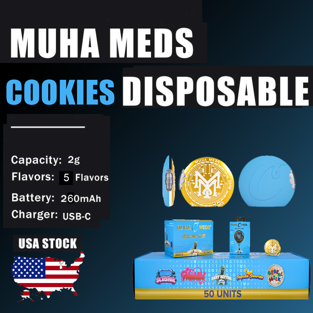 USA Muha Meds Cookies 2g Empty Disposable
