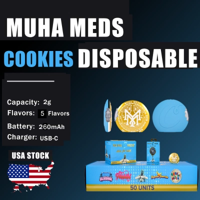 USA Muha Meds Cookies 2g Empty Disposable 01