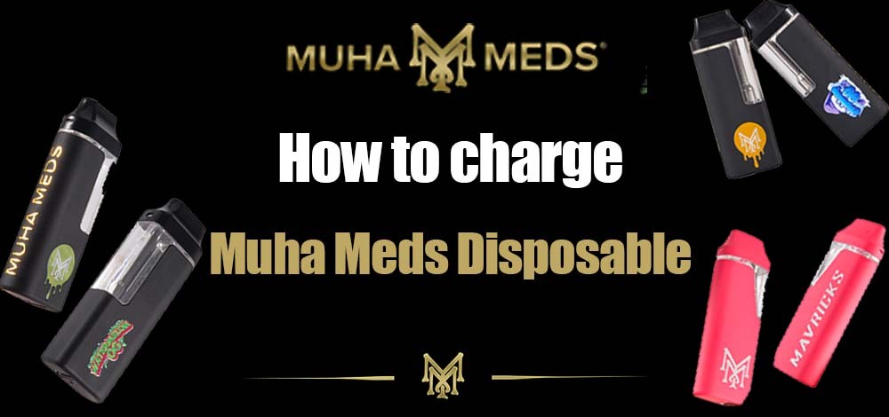 How to Charge a Muha Meds Disposable Vape？
