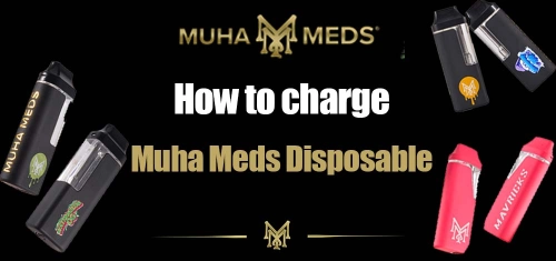 How to Charge a Muha Meds Disposable Vape？