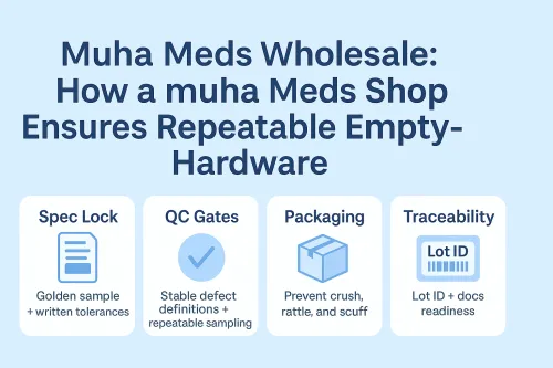 muha meds wholesale: How a muha meds shop Ensures Repeatable Empty-Hardware