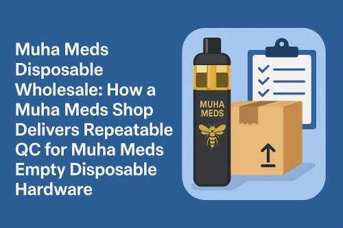 Muha Meds Disposable Wholesale: How a Muha Meds Shop Delivers Repeatable QC for Muha Meds Empty Disposable Hardware