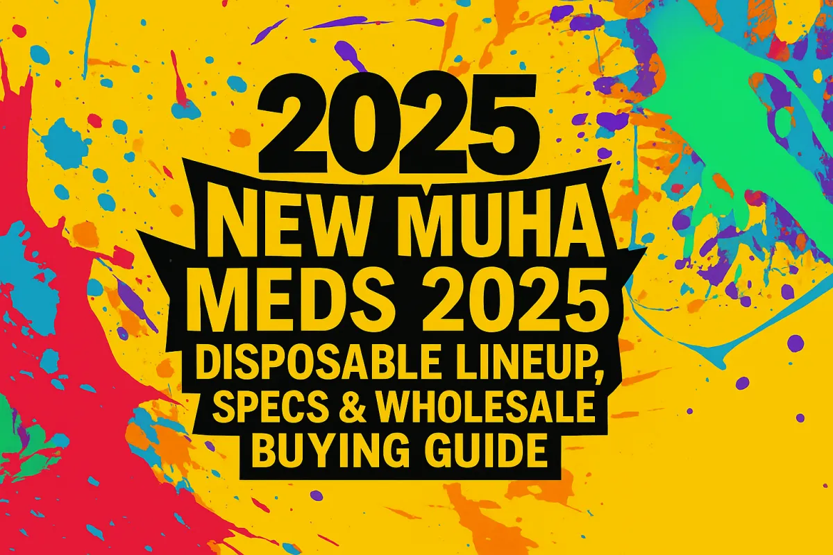 2025 Muhas: New Muha Meds 2025 Disposable Lineup, Specs & Wholesale Buying Guide
