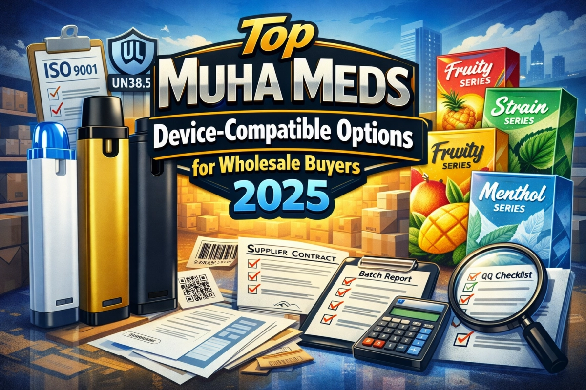 Top Muha Meds Device-Compatible Options for Wholesale Buyers 2025