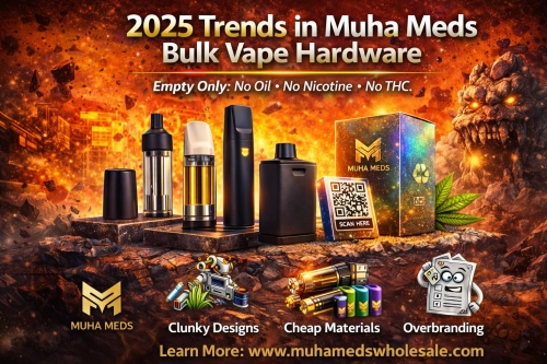 2025 Bulk Empty Vape Hardware Trends Muha Meds Style