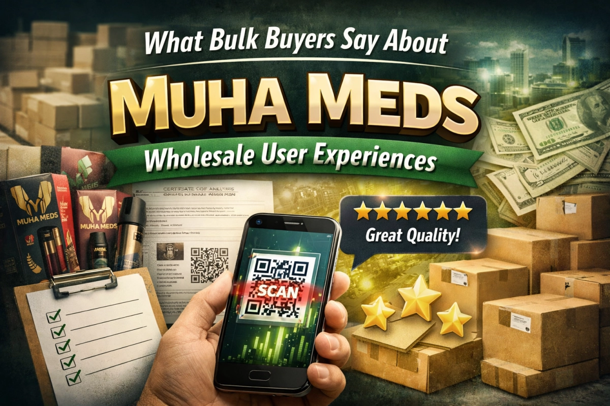 What Bulk Buyers Say About Muha Meds Wholesale User Experiences