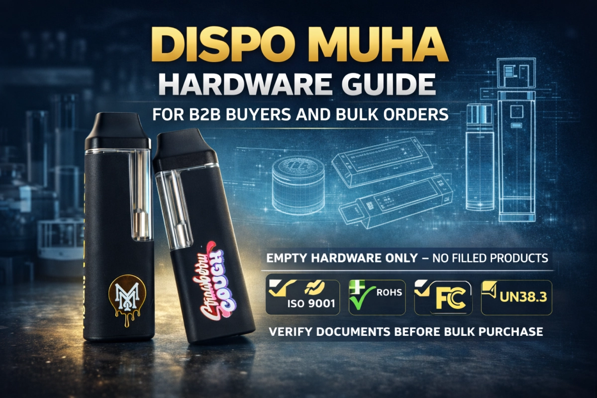 Dispo Muha Hardware Guide for B2B Buyers and Bulk Orders