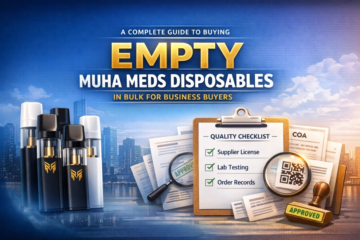 A Complete Guide to Buying Empty Muha Meds Disposables in Bulk for Business Buyers