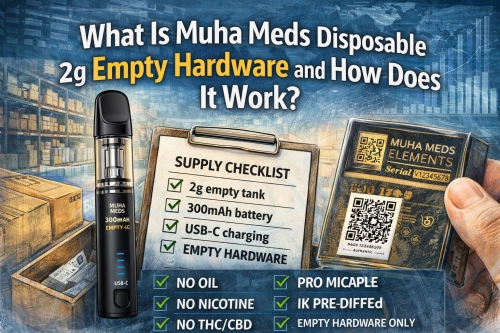 What Is Muha Meds Disposable 2g Empty Hardware and How Does It Work