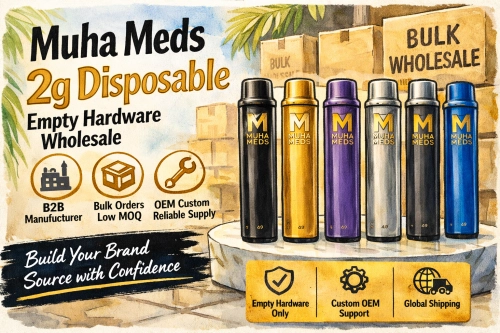 What to Know Before Buying Empty Muha Meds Disposable Hardware in Bulk