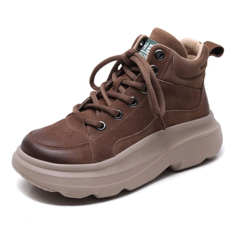 Wolexue Shoes Khaki ST-01-02 7278