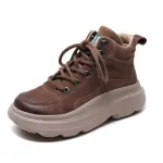 Wolexue Shoes Khaki ST-01-02 7278