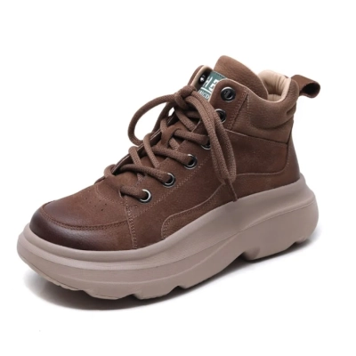 Wolexue Shoes Khaki ST-01-02 7278 01