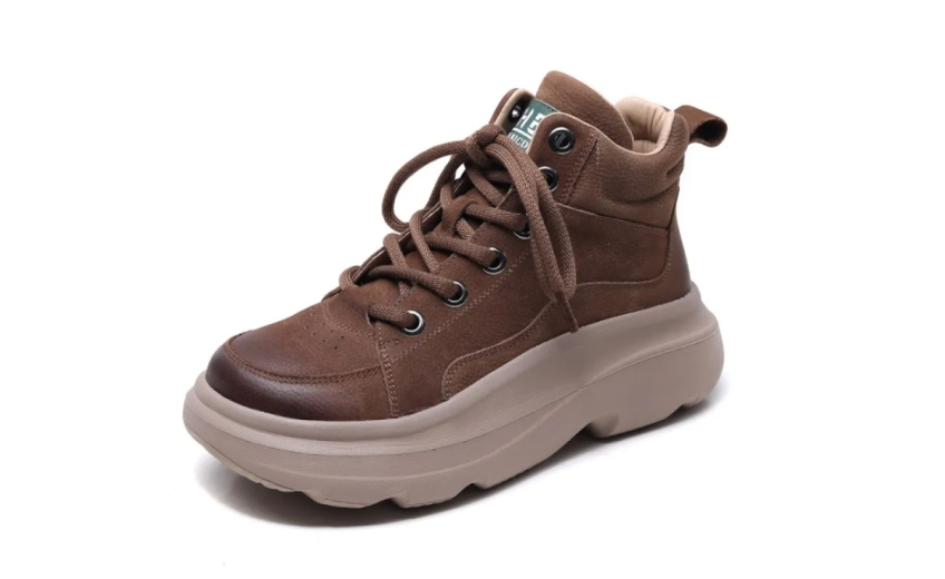 Wolexue Shoes Khaki ST-01-02 7278