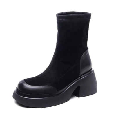 Wolexue Shoes Black HB-01-01 86-7 01