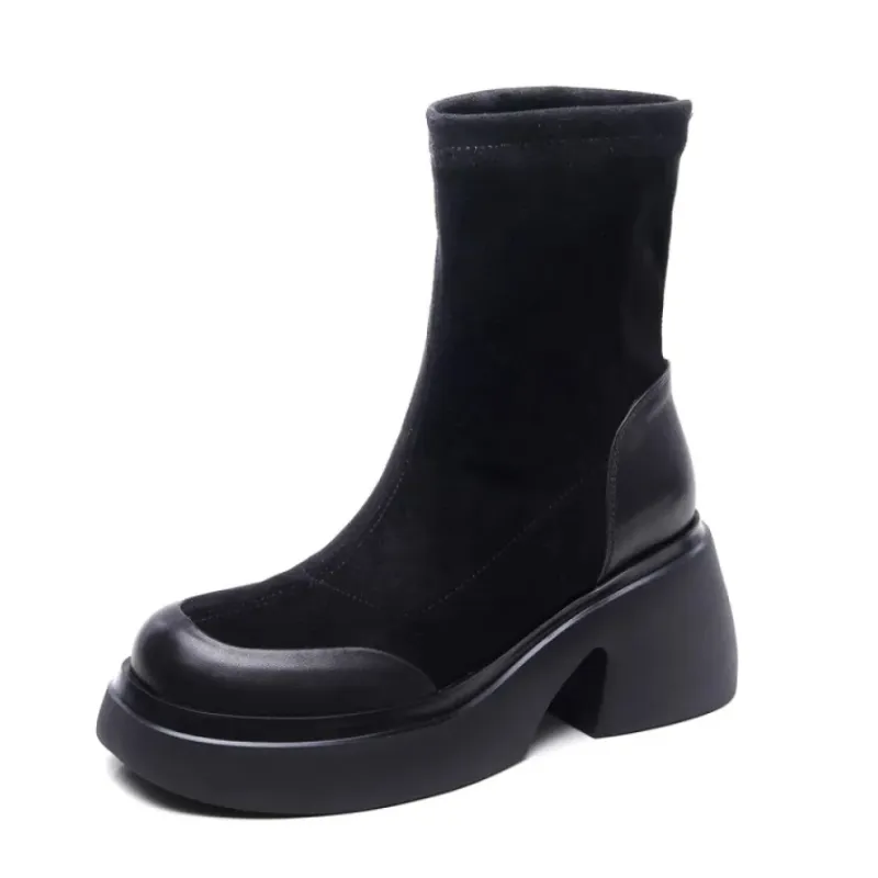 Wolexue Shoes Black HB-01-01 86-7