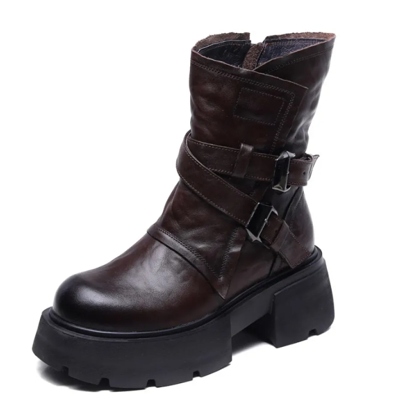 Wolexue Shoes Brown HB-03-01 63619N