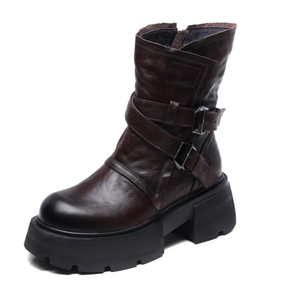 Wolexue Shoes Brown HB-03-01 63619N