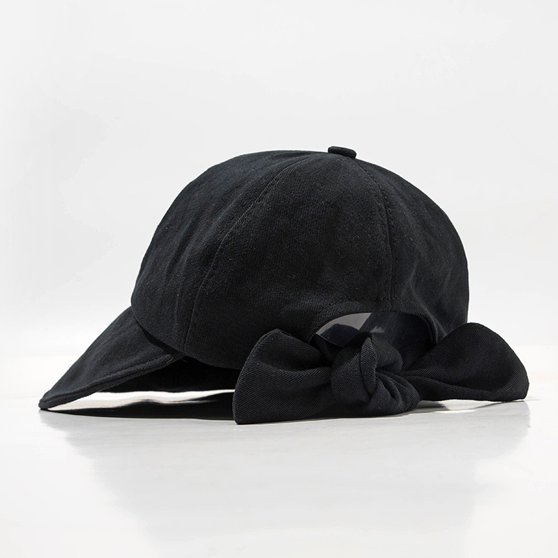 Korean Style Bow Fisherman Hat, Large Brim Sun Hat