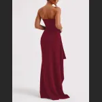 Evening Gown Women'S One Neck Strapless Dress Fashionable And Sexy
