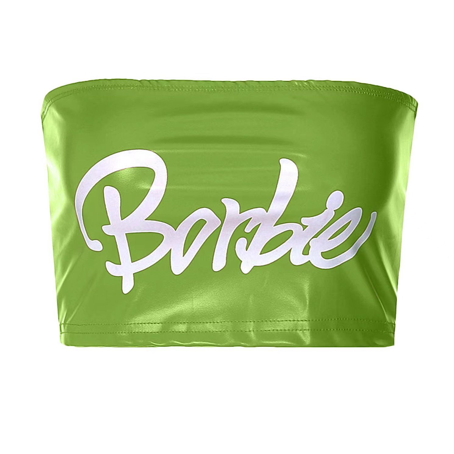 PU Printed Sexy Chest Hugging Vest