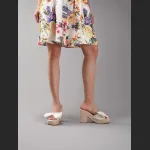 Bow Tie Hemp Rope Wedge Heel Thick Soled Sandals