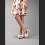 Bow Tie Hemp Rope Wedge Heel Thick Soled Sandals