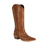 Fashionable Embroidered Pointed Riveted Boots
